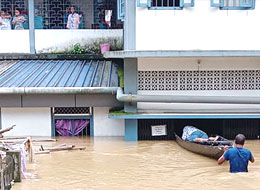 Floods in Silchar Bethany Provincial House 